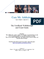 Cure My Addiction: The Unofficial Walkthrough and Event Guide