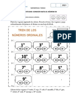 Tren de Los Números Ordinales