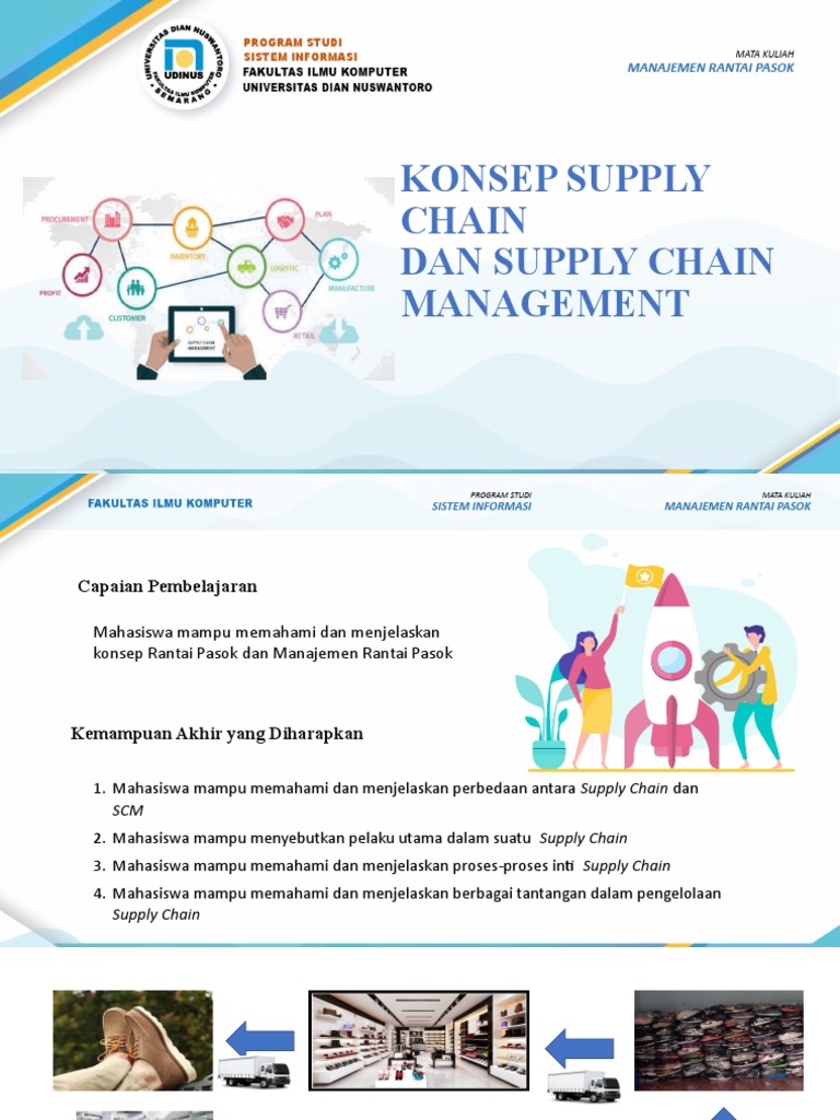Konsep dan Tantangan SCM dalam Pendidikan | PDF | Bisnis