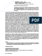 Modelo de Escrito Contra Abogados Estafadores