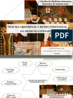 Trauma Abdominal en Medicina Intensiva Misa 2017