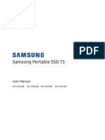 Samsung Portable SSD t5