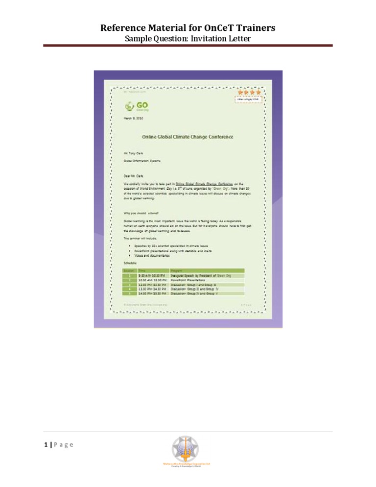 OnCeT Trainer Reference Guide | PDF