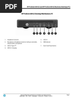 c04818340 - ProDesk 600 G2 Specs