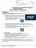 4° Básico - Religión. INDICACIONES PARA TRABAJO UNIDAD 2. Parte 1