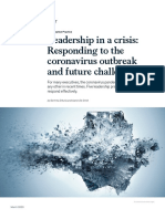 Leadership in a Crisis Responding to the Coronavirus Outbreak and Future Challenges v3