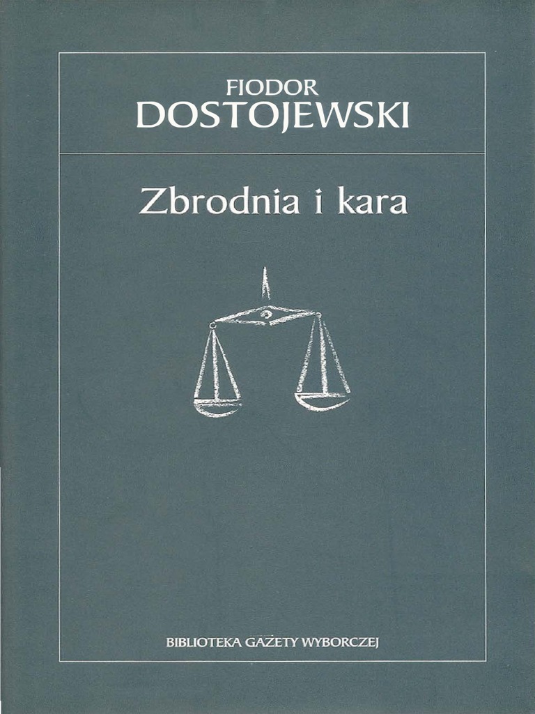 Zbrodnia I Kara Pdf Wolne Lektury