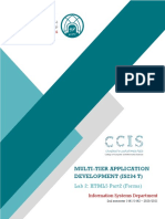 Multi-Tier Application Development (Is234 T) : Lab 2: HTML5 Part2 (Forms)
