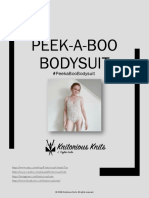 Peek-A-Boo Bodysuit - Crochet Pattern