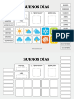 Calendario mensual interactivo