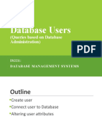 Lab 5 - Database Users