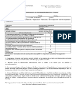 Pauta para Evaluacion de Afiche Organismos Transgenicos