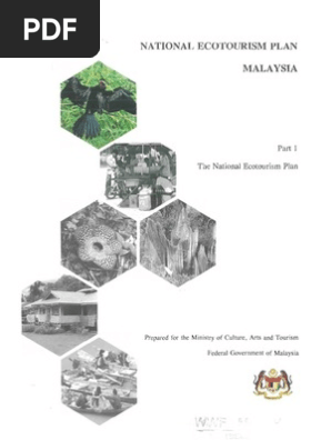 National Ecotourism Plan Malaysia Part 1  PDF