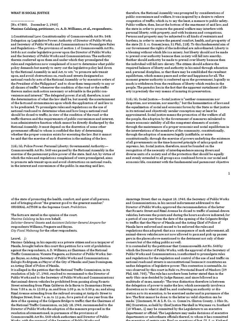 What Is Social Justice PDF Employment Collective Bargaining