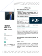 CV Héctor Noriega