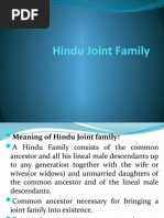 Hindu Joint Family