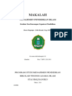 Struktur Organisasi Pendidikan