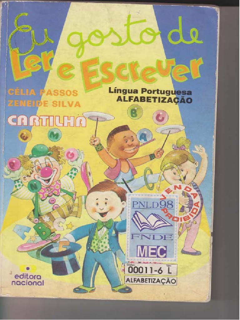 CARTILHA - Eu Gosto de Ler e Escrever | PDF