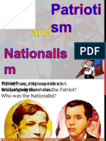 Understanding Patriotism and Nationalism