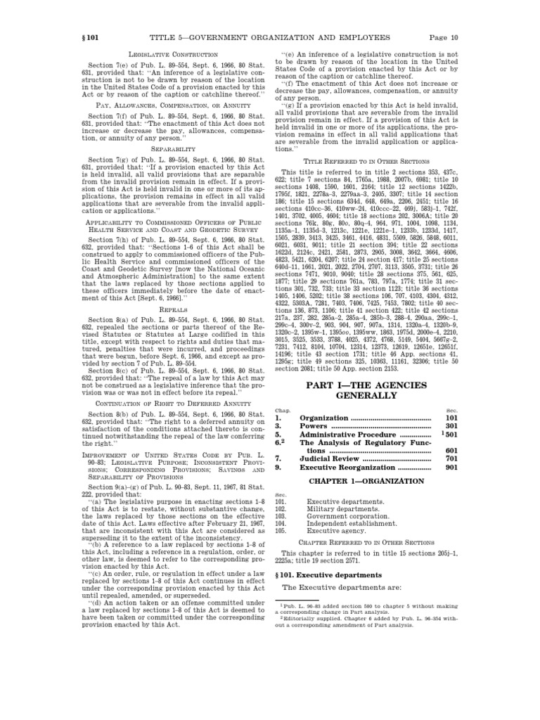 Title 5 Of The United States Code – KQTRUC