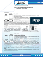 Guía de instalación y operación de cloradores automáticos
