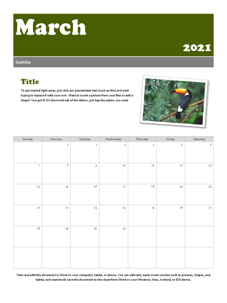 March | PDF