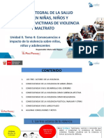 Tema 4 Consecuencias e Impacto de La Violencia Sobre Niñas, Niños y Adolescentes.