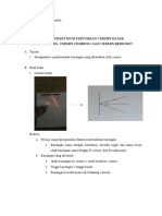 Laporan Praktikum Cermin