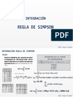 Aintegracion Regla de Simpson