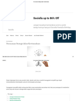 Perencanaan Strategis Dalam Kewirausahaan