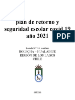 Plan de Retorno y Seguridad Escolar ESCUELA SEMILLERO