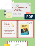 Kelompok 9 Uji T Statistika Lanjutan