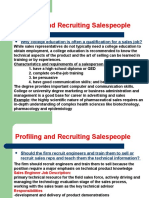 Profiling and Recruiting Salespeople: Why College Education Is Often A Qualification For A Sales Job?