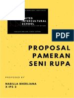 Nabilla - Proposal Pameran Karya Seni Rupa