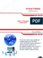 Virtual Pitfalls: Gordon J. Stevenson October 2014