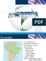 Argentina's Diverse Geography, Economy, and International Business