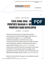 Tata Cara Jual – Beli Properti Bagian 4_ Membeli Properti dari Developer _ UrbanIndo – Rumah Dijual Disewakan Jual Beli Sewa Rumah Tanah Properti