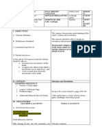 Detailed Lesson PLAN For Grade Vi K To 12