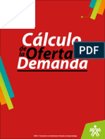 CALCULO DE LA OFERTA Y LA DEMANDA