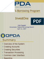 Treasury'S Borrowing Program: Investone