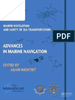 Advances in Marine Navigation