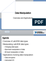 Data Manipulation: Overview and Applications