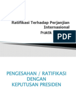 Praktik Ratifikasi Indonesia