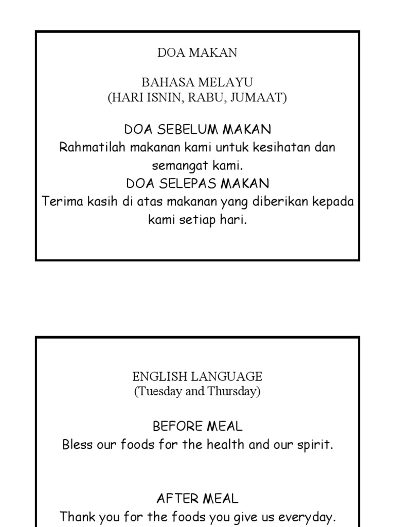 Doa Makan Pdf