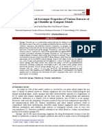 Toxicity and Radical Scavenger Properties of Various Extracts of Sponge Clionidae Sp. Kangean Islands