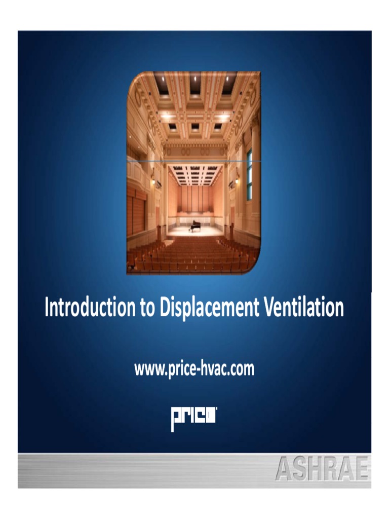ASHRAE - WI - Displacement Ventilation - 14MAY10 | PDF | Ventilation ...