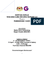 KERTAS KERJA PROGRAM WACANA ILMU BICARA NURANI 2.0