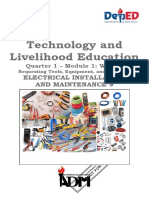 Technology and Livelihood Education: Electrical Installation and Maintenance 9