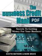 Business Credit Manifesto