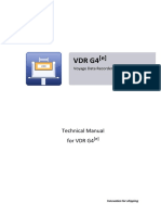 VDR G4 (E) Voyage Data Recorder VDR G4 (E) Technical Manual For VDR G4 (E)